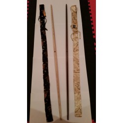 (S) Hand crafted wooden bo (staff)