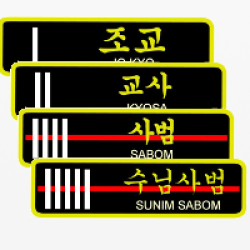(S) Instructors Patches